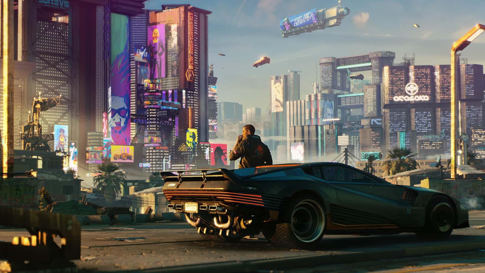 cyberpunk night city