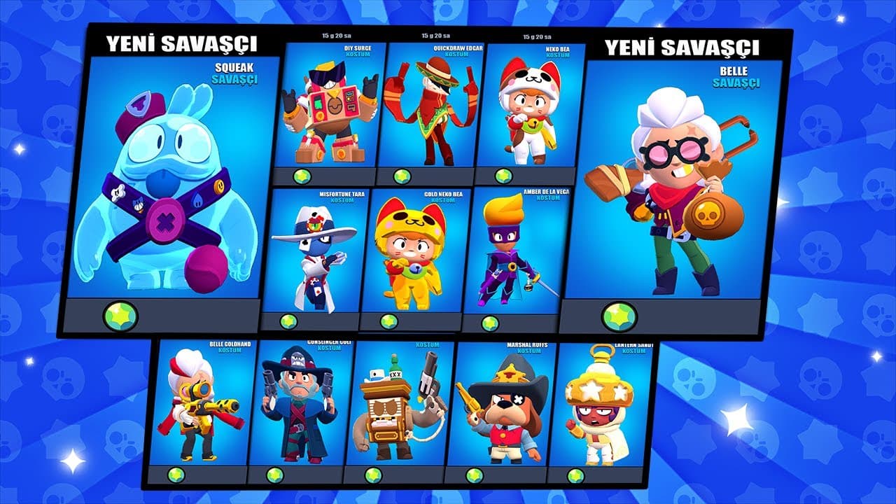 Brawl Stars Squeak ve Belle Ne Zaman Gelecekk