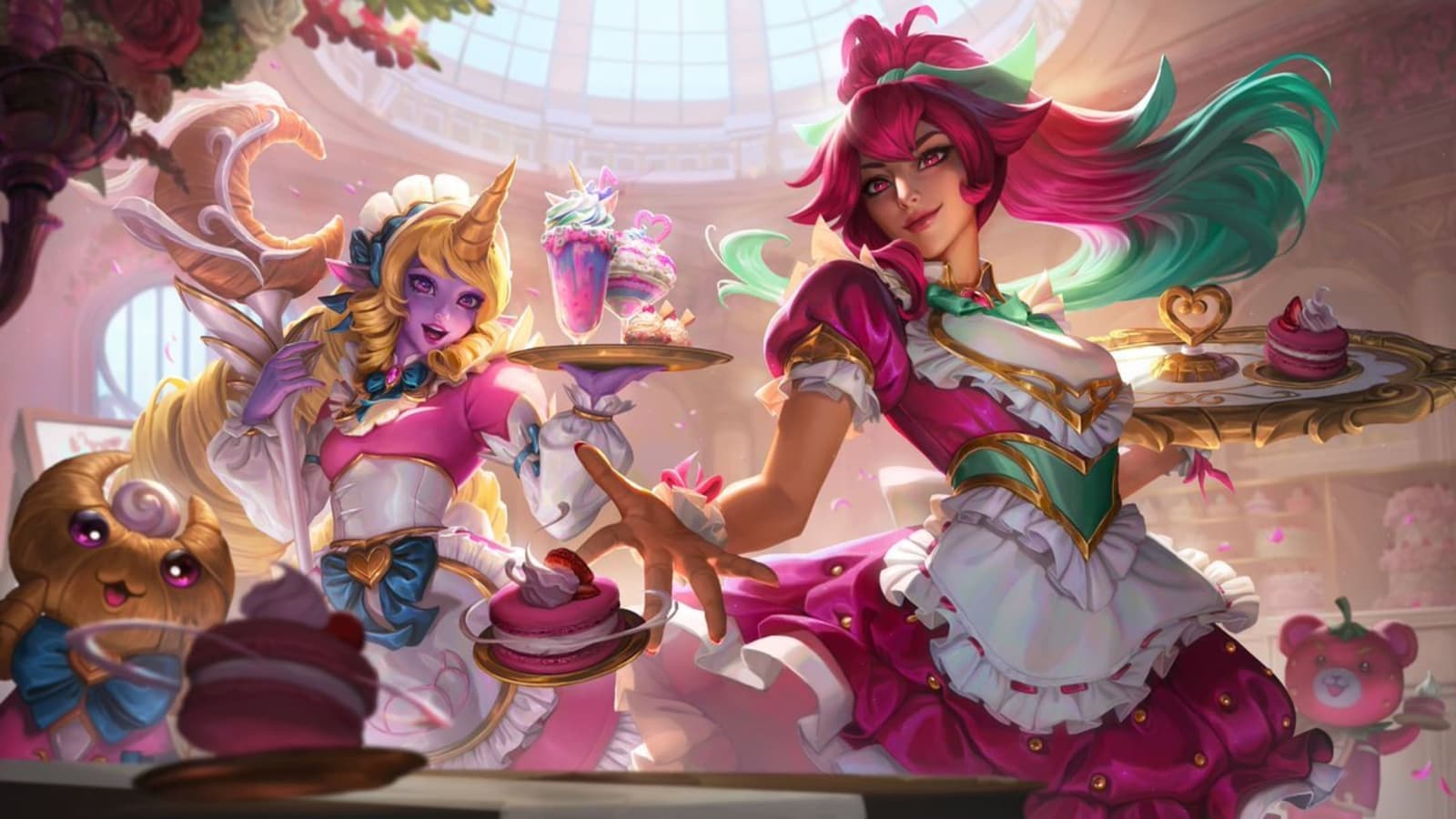 LoL 11.23 Cafe Cutie Kostümleri: Soraka