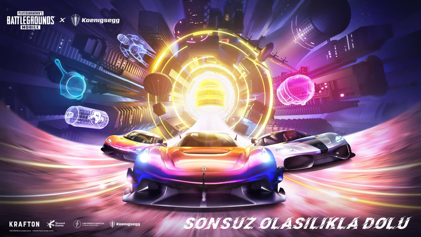 PUBG Mobile Koenigsegg