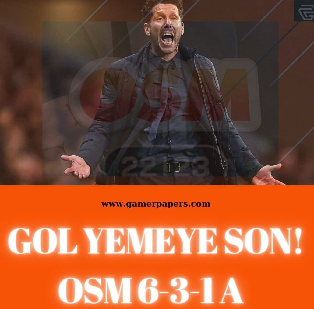 OSM 6-3-1A Taktiği! OSM 23 631 Savunma Taktiği